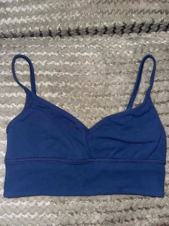 lululemon athletica Tops - lululemon athletica Navy Blue V-Neck Bralette with Thin Straps